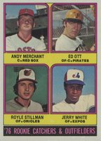 1976 Topps #594 Rookie Catchers/ Outfielders Baseball Card