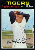 1971 Topps #316 Fred Scherman Baseball Card