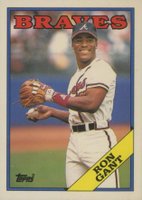 1988 Topps Tiffany Traded #39T Ron Gant Baseball Card
