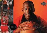 1994 Upper Deck MJ Rare Air Decade of Dominance #J2 Michael Jordan Basketball Card