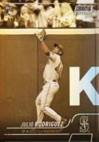 2022 Topps Stadium Club #148 Julio Rodriguez Chrome-Gold Minted Baseball Card