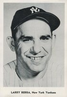 1961 Jay Publishing # Yogi Berra Portrait-Neck Baseball Card