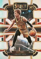2023 Panini Select #90 Gradey Dick Silver Basketball Card