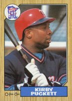 1987 O-Pee-Chee #82 Kirby Puckett Baseball Card