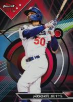 2023 Topps Finest #62 Mookie Betts Red/Black Vapor Baseball Card