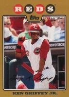 2008 Topps #580 Ken Griffey Jr. Gold Baseball Card