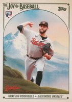 2023 Topps X Bob Ross the Joy of Baseball #93 Grayson Rodriguez Baseball Card