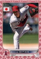 2022 Topps Japan Edition #220 Shohei Ohtani Cherry Blossoms Baseball Card
