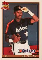 1991 Topps Tiffany #59 Eric Yelding Baseball Card