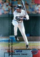 1999 Finest #166 David Ortiz w/Coating Baseball Card