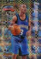 1997 Bowman's Best Cuts #BC9 Stephon Marbury Atomic Refractor Basketball Card