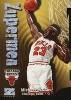 1997 Skybox Z-Force #190 Michael Jordan Rave Basketball Card