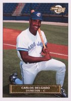 1992 Fleer Excel #242 Carlos Delgado Baseball Card