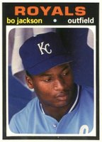 1991 SCD Baseball Pocket Price Guides-Hand Cut #28 Bo Jackson Baseball Card