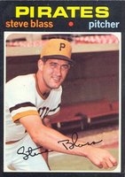 1971 Topps #143 Steve Blass Baseball Card