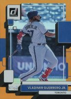 2022 Panini Donruss #113 Vladimir Guerrero Jr. Holo Orange Baseball Card