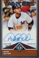 2024 Topps Transcendent Collection Transcendent Icons Chrome Autographs #DJ Derek Jeter Baseball Card