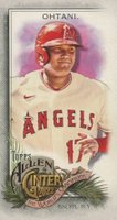 2022 Topps Allen & Ginter #58 Shohei Ohtani Mini-A&G Back Baseball Card