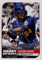 2024 Topps Hobby RIP Night #22 Jackson Chourio Baseball Card
