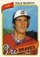 1980 Topps #274 Dale Murphy Baseball Card