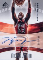 2004 SP Game Used SIGnificance #SIGMJ Michael Jordan Basketball Card