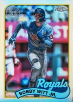 2024 Topps Chrome Update 1989 Topps Baseball #11 Bobby Witt Jr. Baseball Card