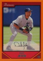 2007 Bowman #90 Derek Jeter Orange Baseball Card