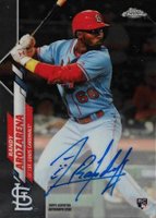 2020 Topps Chrome Rookie Autographs #RARAR Randy Arozarena Baseball Card