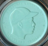 1955 Armour Coins # Larry Doby Baseball Card