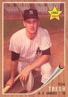 1962 Topps #31 Tom Tresh Baseball Card