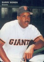 1995 Mother's Cookies Giants #3 Barry Bonds Baseball Card