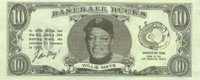 1962 Topps Bucks # Willie Mays Baseball Card