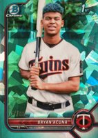 2022 Bowman Chrome Sapphire Edition Prospects #BCP151 Bryan Acuna Aqua Baseball Card