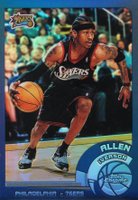 2002 Topps Chrome #3 Allen Iverson Refractor Basketball Card