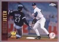 2017 Topps Chrome Update Topps All-Rookie Cup Reprints #14 Derek Jeter Baseball Card