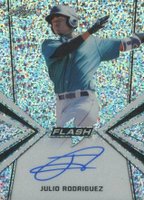 2019 Leaf Flash Autographs #BAJR1 Julio Rodriguez Baseball Card