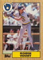 1987 Topps Tiffany #773 Robin Yount Baseball Card