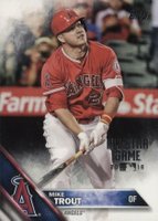 2016 Topps #1 Mike Trout All-Star Game Baseball Card