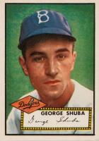 1952 Topps #326 George Shuba Baseball Card