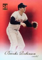 2009 Topps Tribute #98 Brooks Robinson Red 1/1 Baseball Card