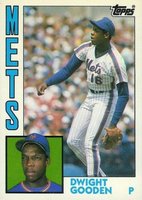 1984 Topps Traded Tiffany #42T Dwight Gooden Baseball Card