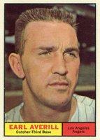1961 Topps #358 Earl Averill Jr. Baseball Card