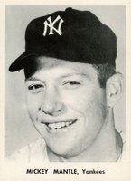 1955 N.Y. Yankees Picture Pack # Mickey Mantle Portrait Baseball Card