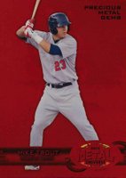 2013 Fleer Retro Precious Metal Gems #LV1 Mike Trout Red Baseball Card