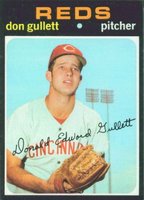 1971 Topps #124 Don Gullett Baseball Card