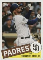 2020 Topps 1985 Topps 35th Anniversary #85-84 Fernando Tatis Jr. Baseball Card