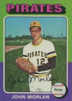1975 Topps Mini #651 John Morlan Baseball Card