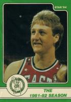 1984 Star Larry Bird #9 The 1981-82 Season Basketball Card