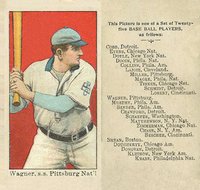 1909 Anonymous # Honus Wagner Batting Baseball Card