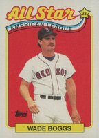 1989 Topps #399 Wade Boggs All-Star Baseball Card